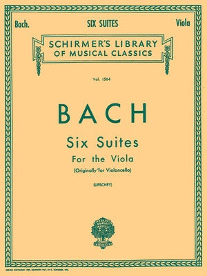 BACH - 6 SUITES FOR VIOLA