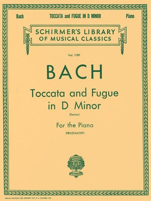 BACH - TOCCATA AND FUGUE D MIMOR BWV538 PIANO