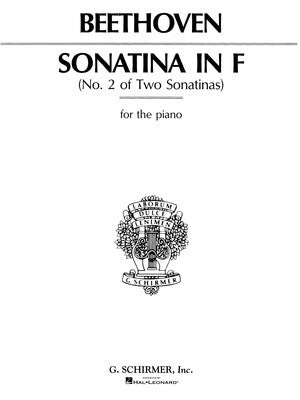 BEETHOVEN = SONATINA NO 2 IN F PIANO