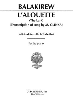 BALAKIREV - L'ALOUETTE (THE LARK) PIANO