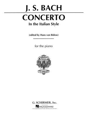 BACH - CONCERTO IN THE ITALIAN STYLE PIANO