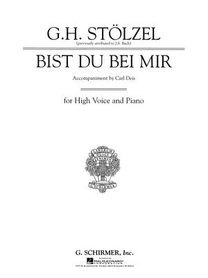 BACH - BIST DU BEI MIR HIGH VOICE
