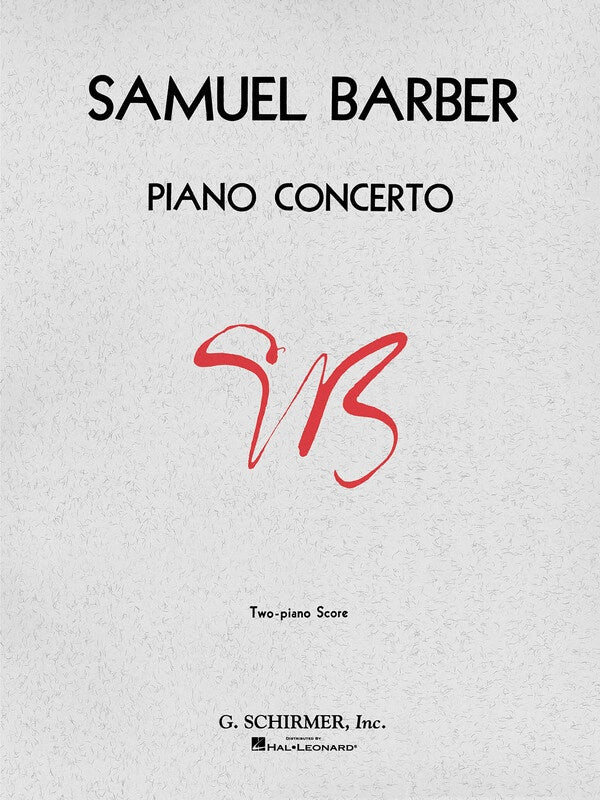 BARBER - PIANO CONCERTO 2 PIANO SCORE