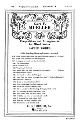 A MIGHTY FORTRESS IS OUR GOD SSAATTBB A CAPPELLA