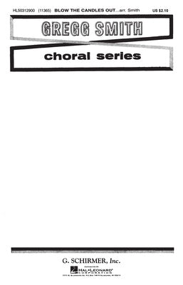 BLOW THE CANDLES OUT SATB