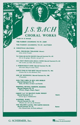 BACH - CHRISTMAS ORATORIO VOCAL SCORE