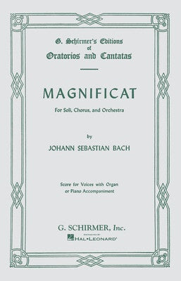 BACH - MAGNIFICAT VOCAL SCORE