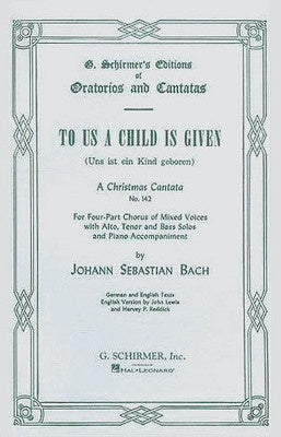 BACH - CANTATA NO 142 SATB VOCAL SCORE