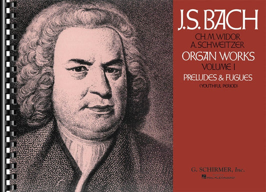 BACH - ORGAN WORKS VOL 1 PRELUDES AND FUGUES
