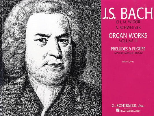 BACH - ORGAN WORKS VOL 3