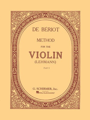 BERIOT - METHOD FOR VIOLIN PART 1