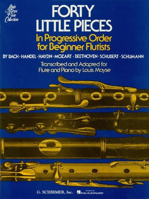 40 LITTLE PIECES FOR FLUTE/PIANO