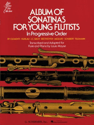 ALBUM OF SONATINAS FOR YOUNG FLUTISTS