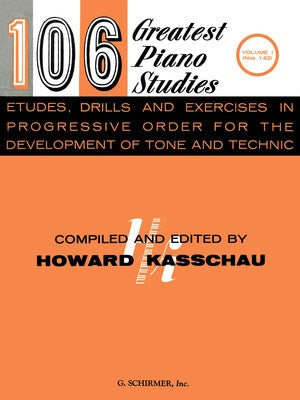 106 GREATEST PIANO STUDIES DRILLS EXERCISES VOL 1 NOS 1-52