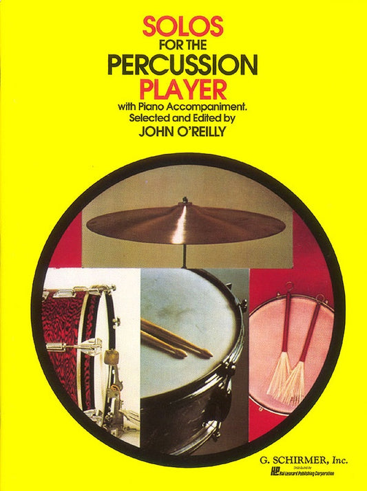 SOLOS FOR THE PERCUSSION PLAYER PERCUSSION/PIANO