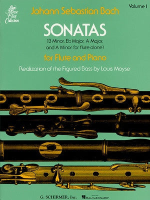 BACH - SONATAS VOL 1 FOR FLUTE/PIANO