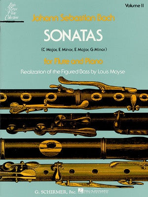 BACH - SONATAS VOL 2 FLUTE/PIANO NOS 4-7