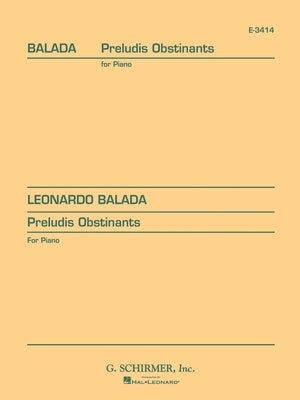BALADA - PRELUDIS OBSTINANTS FOR PIANO