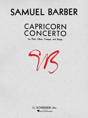 BARBER - CAPRICORN CONCERTO FULL SCORE