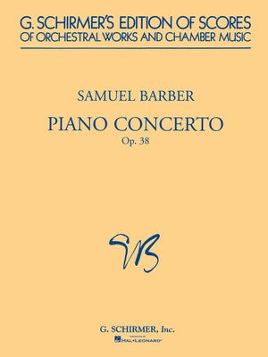 BARBER - PIANO CONCERTO OP 38 FULL SCORE