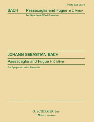BACH - PASSACAGLIA & FUGUE C MINOR CB4-5 SC/PTS