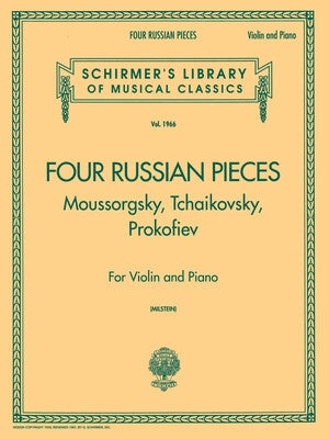 4 RUSSIAN PIECES FOR VIOLIN/PIANO