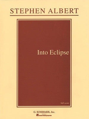 ALBERT - INTO ECLIPSE FULL SCORE