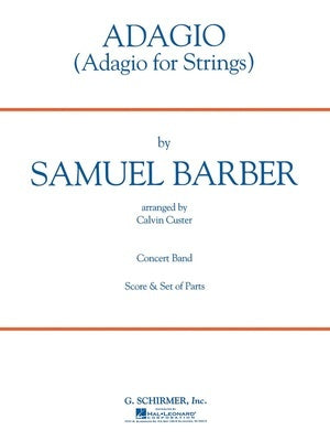 BARBER - ADAGIO CONCERT BAND FULL SCORE