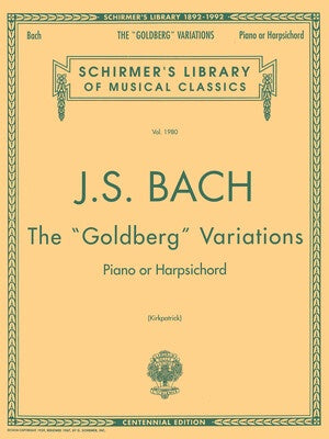 BACH - THE GOLDBERG VARIATIONS FOR PIANO
