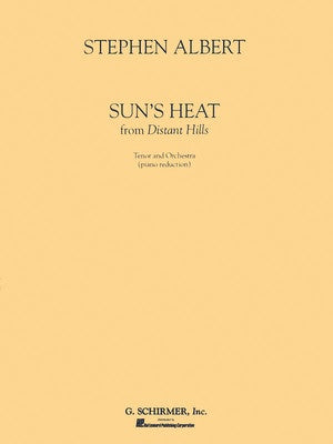 ALBERT - SUNS HEAT FOR TENOR/PIANO