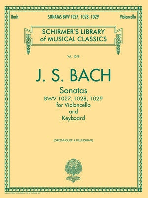 BACH - SONATAS BWV 1027-1028-1029 CELLO/PIANO