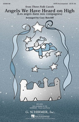 ANGELS WE HAVE HEARD ON HIGH SATB/PIANO