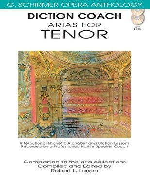 ARIAS FOR TENOR DICTION COACH BK/CD