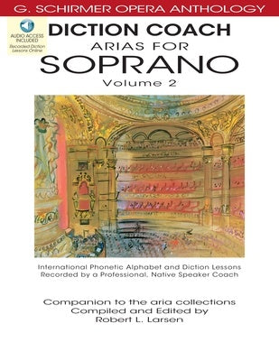 ARIAS FOR SOPRANO VOL 2 DICTION COACH BK/CD