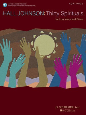 30 SPIRITUALS FOR LOW VOICE AND PIANO BK/CD