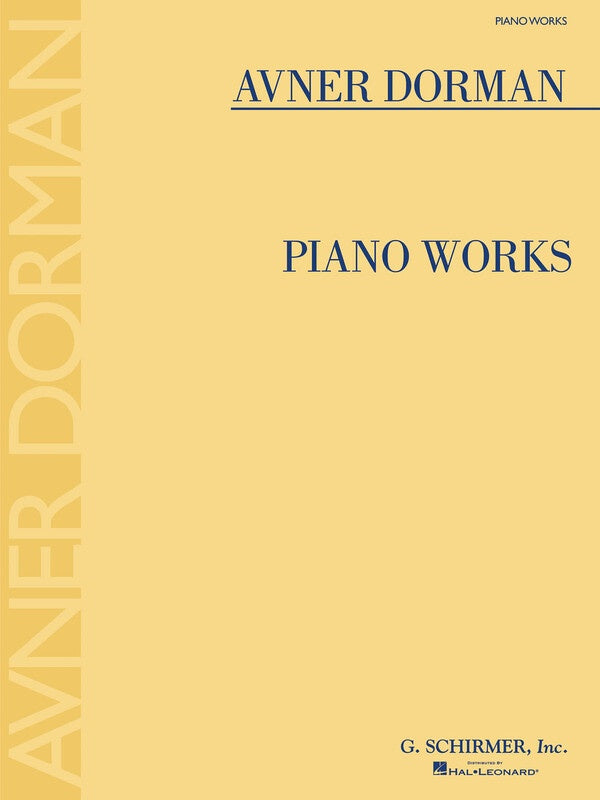AVNER DORMAN - PIANO WORKS