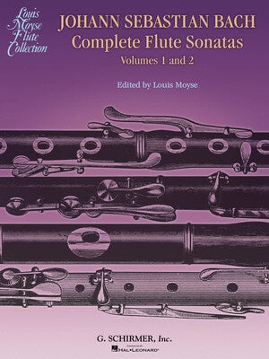 BACH - COMPLETE FLUTE SONATAS VOL 1 AND 2