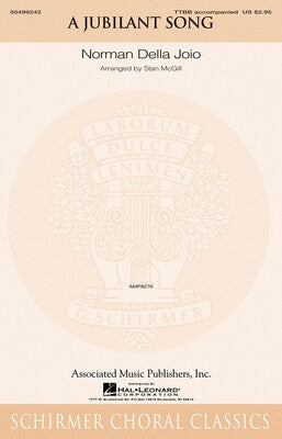 A JUBILANT SONG TTBB