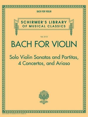 BACH FOR VIOLIN