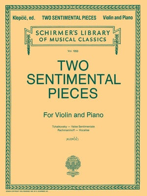 2 SENTIMENTAL PIECES FOR VIOLIN/PIANO