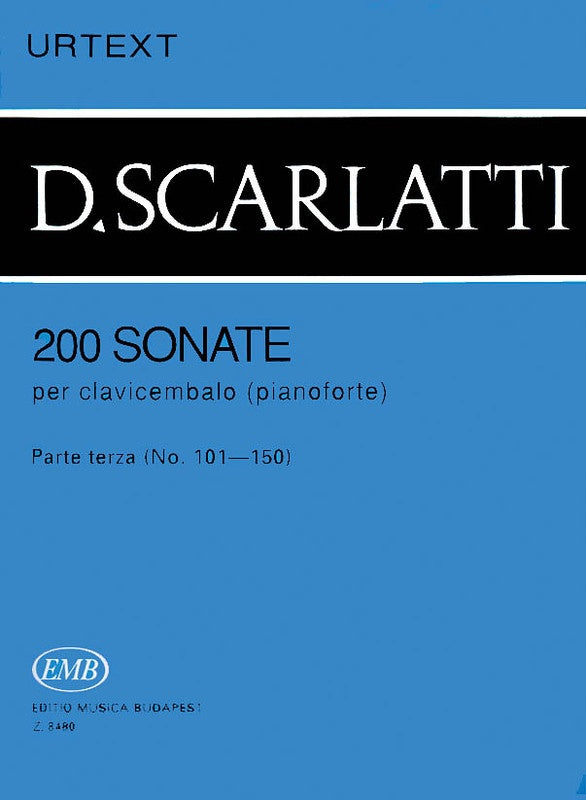 200 SONATAS VOL 3 SCARLATTI PIANO SOLO