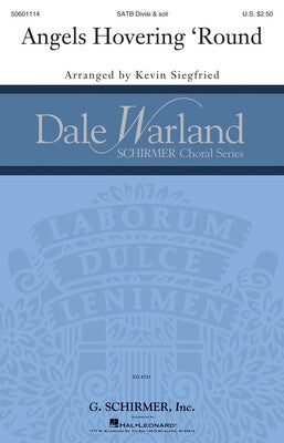 ANGELS HOVERING ROUND SATB DIVISI/SOLI