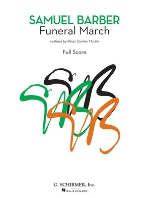 BARBER - FUNERAL MARCH FOR CONCERT BAND FULL SCORE