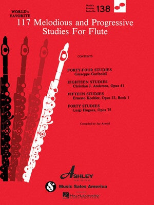 117 MELODIOUS & PROGRESSIVE STUDIES FOR FLUTE
