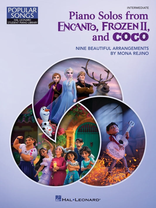 PIANO SOLOS FROM ENCANTO FROZEN II AND COCO