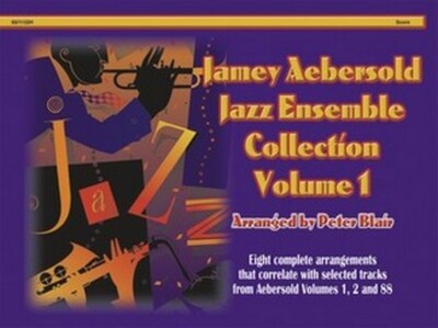 AEBERSOLD JAZZ ENSEMBLE VOL 1 SCORE WITH CD