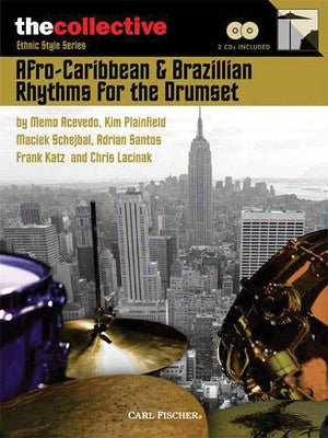 AFRO CARIBBEAN & BRAZILIAN RHYTHMS DRUMS BK/CD