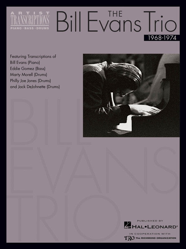 BILL EVANS TRIO VOL 3 (1968-1974) ARTIST TRANSCR
