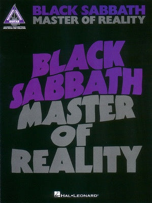 BLACK SABBATH - MASTER OF REALITY GUITAR TAB RV