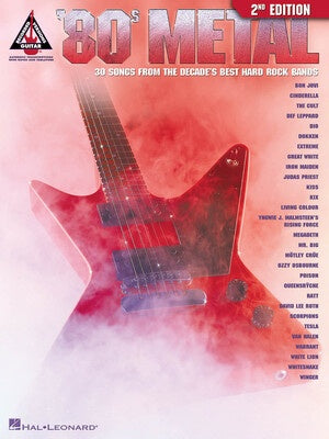 80S METAL 2ND EDITION REC VERSIONS GUITAR TAB